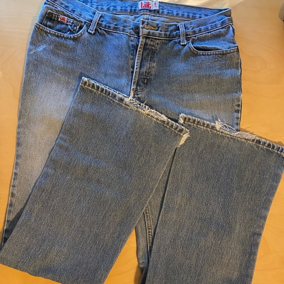 Tilt jeans, size 9 long, button up - Picture 2 of 6
